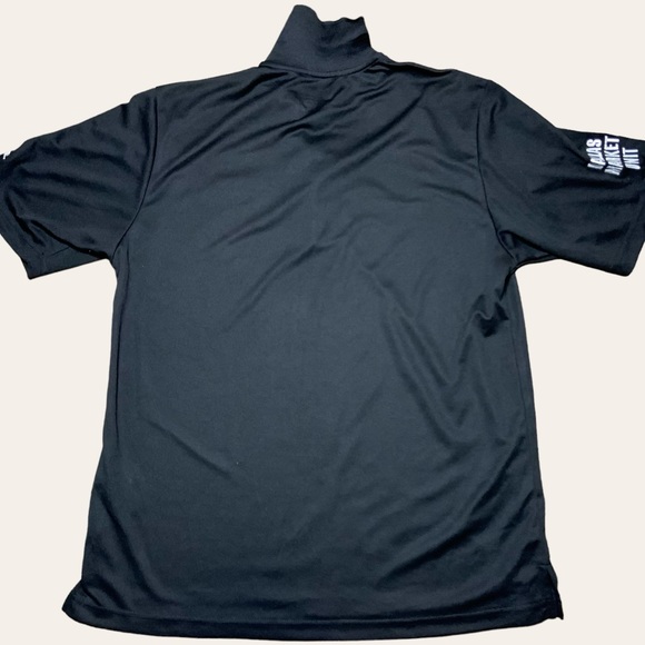 Men’s Basketball Final Four Dallas North Texas Market Black Polo Shirt New - Picture 3 of 6